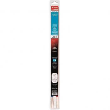 Guilbert Express: Bacchetta brasatura 2 mm × 500 mm, 6% argento – Blister 5 – GE206GE