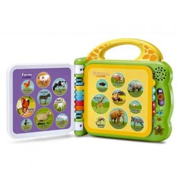 Cefa Toys - Libro de los 100 Animales Bilingüe