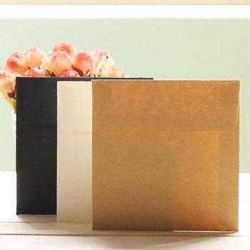 40pcs Gold Decorated Blank Invitation Envelopes