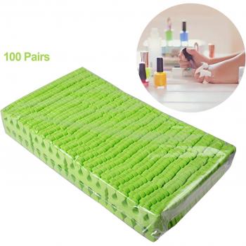 Green Fingers Separators for Manicure
