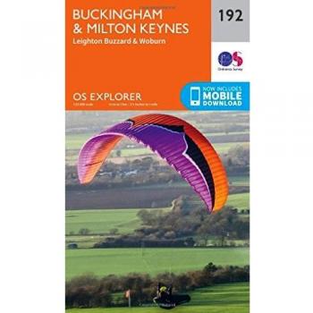 Ordnance Survey Map of Buckingham & Milton Keynes