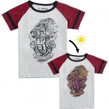 HP Kids' Gryffindor Tee - Boys & Girls - Size Range 110/116 to 158/164 - Red