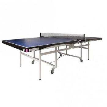 Portable Butterfly Spacesaver TT Table – 25” Blue