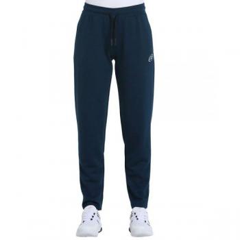 Abbigliamento da padel donna pantaloni in pile bullpadel nigran blue