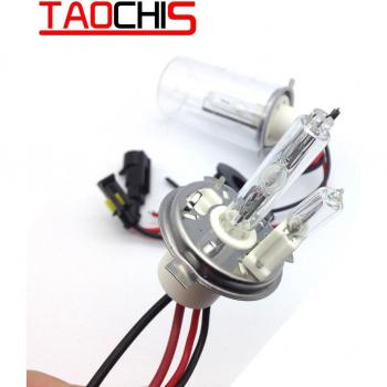 TAOCHIS 12V 100W H4-2 HID Xenon Bulbs 5000k