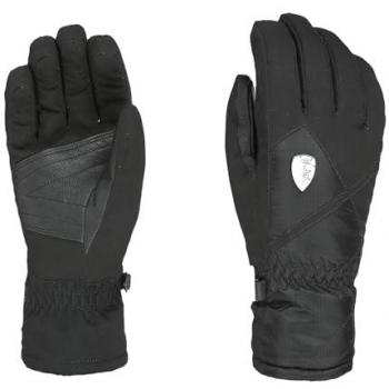 Level Gloves Damen‑Skihandschuh „Eleganz“ – Warm & Schwarze Farbe, Größe 8