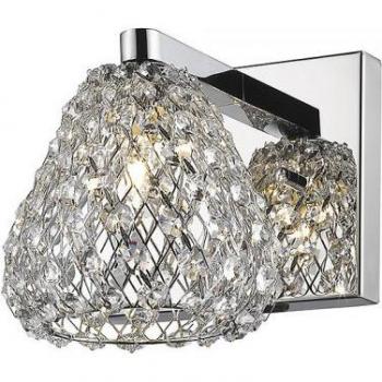 Netlighting Simone 1 Light Chrome Wall Light