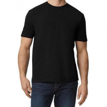 Gildan Herren T-Shirt Softstyle in Schwarz