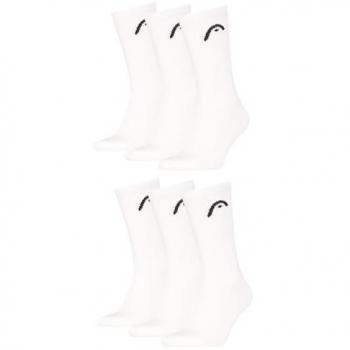 HEAD Herren Crew Sportsocken – 6 Paar – Premium Baumwolle