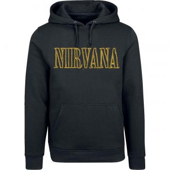 Felpa con cappuccio Nirvana - Serve The Servants - Uomo - Nero - Taglie S a 3XL