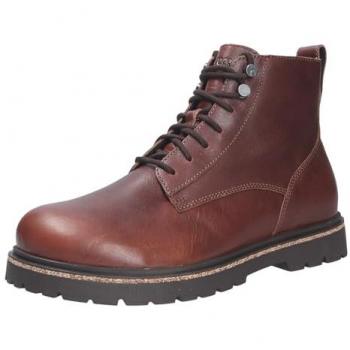 Birkenstock Mens Chocolate Highwood Lace-Up Boot - Male - Brown - UK 9.5 EU 44