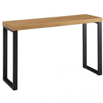 KADIMA DESIGN Konsolentisch Ablagetisch in modernem Design, Eiche-optik, große Ablagefläche