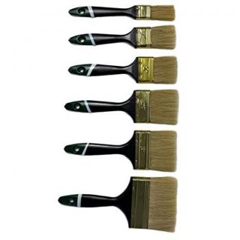 VaGo-Tools Flachpinsel Set 18 tlg 25/38/50/63/75/100 mm je 3