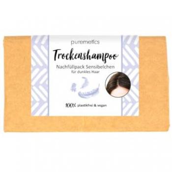 Puremetics Trockenshampoo Sensibelchen Dunkel Nachfüllung 100 g
