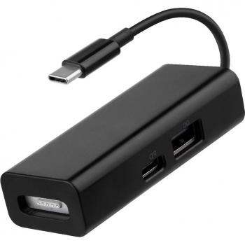 Adaptateur 3 en 1 USB-C portable et durable pour Macbook Pro 12 et smartphones