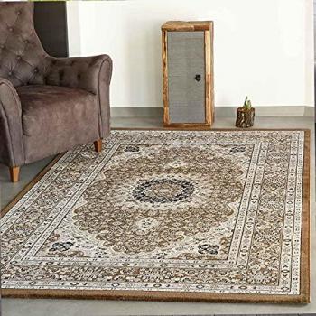 Wohnzimmerteppich Ornament Stil 240 x 340 cm