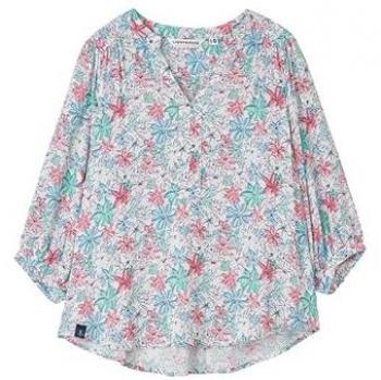 Lola Flowy V-Neck Blouse