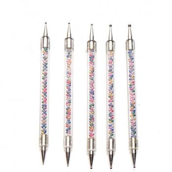 5Pcs Double Ended Nail Dotting Tools