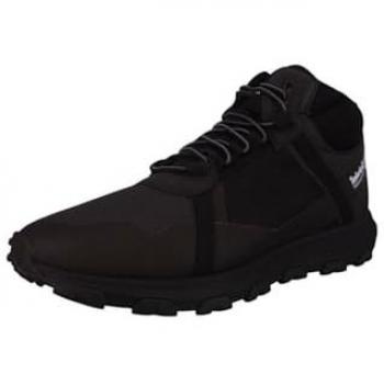 Čierne Timberland mid sneakers s odolnosťou voči vode