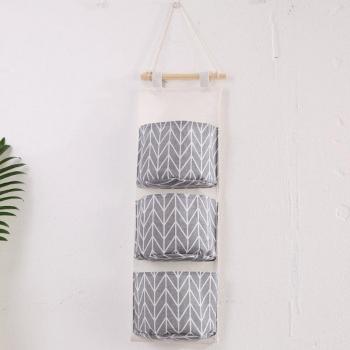 2-Pocket Door-Hanging Storage Bag for Rears and Walls