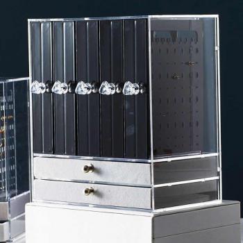 Earring Storage Box with Display