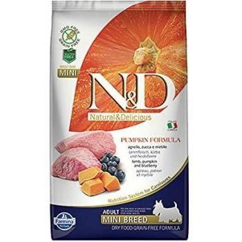 Pienso Farmina N&D Mini Adulto Arándano Cordero Calabaza 800 g