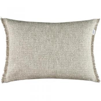 Voyage Natur‑Look Dekokissen – 58 × 38 cm, Baumwolle/Viskose/Polyester