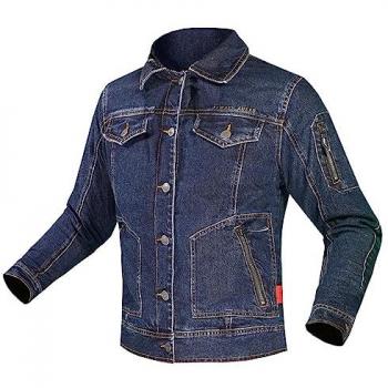 Giubbotto Moto Donna in Denim LS2 OAKY LADY Scuro Blu taglia 5XL