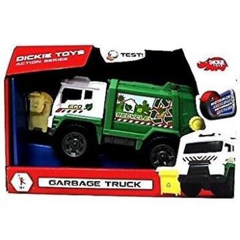 Dickie Toys Action Series Müllwagen 203304013 – Motorisiert mit Licht & Sound