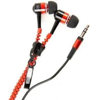 Omega Casque ZIPPY à Fermeture Éclair Rouge