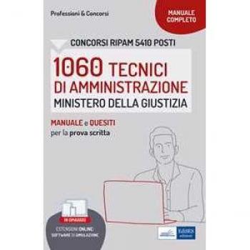 Concorso RIPAM 1060 Tecnici di Amministrazione Ministero della Gi...