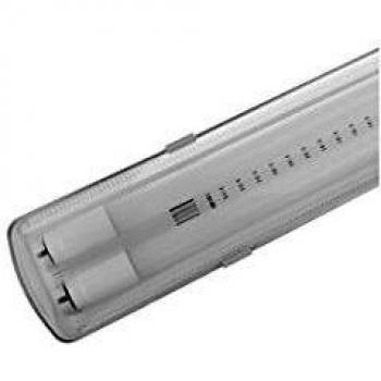 Feuchtraumleuchte für 2 x 120cm LED Röhren, IP65