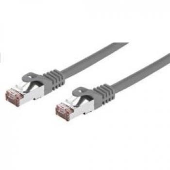 Cat6 FTP Kábel C‑Tech 0,5 m (Šedý)