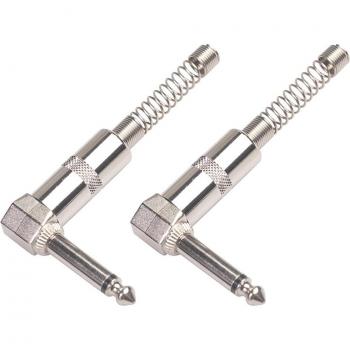 Conector de Audio Mono 1/4 pulgadas TS 6,35mm - Pack de 2
