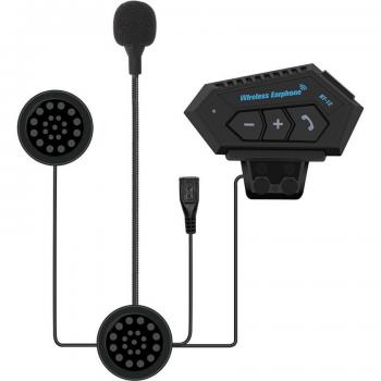 Auriculares Manos Libres para Casco de Motocicleta