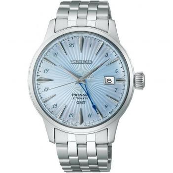 Reloj Seiko Prezza Cocktail GMT Sary241 en Negro