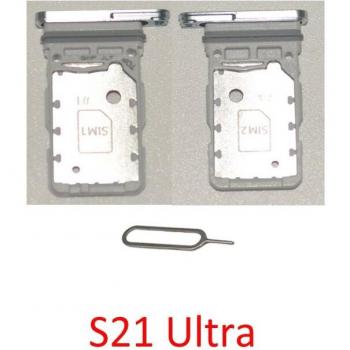 Samsung Galaxy S21 Ultra Micro SD Kaart Lade Houder