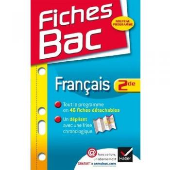 Fiches Bac Français 2de: Fiches de cours - Seconde - Bertrand Darbeau