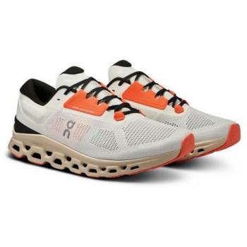 Zapatillas On Cloudstratus 3 para hombre - Color blanco, naranja y negro - Talla 43