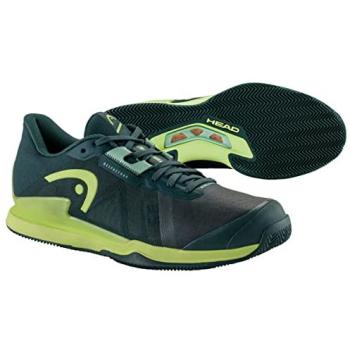 Head Sprint Pro 3.5 Clay Court Men’s Shoes – Dark Green, UK 11