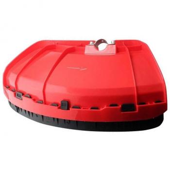 Protection de débroussailleuse – Bloc de fixation rouge en plastique (26‑28 mm)