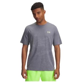 Under Armour Tech Vent Jacquard tee-shirt gris