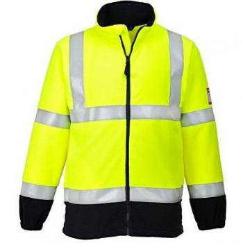 Modaflame Flame Resistant Hi Vis Fleece Yellow Large