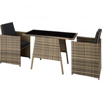 Tectake Garden Bistro Set - 2 Chairs and Table