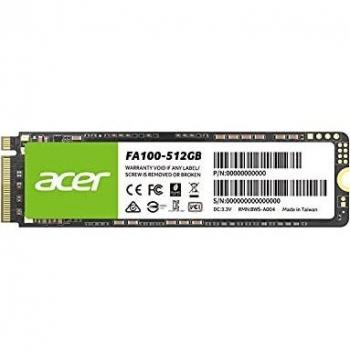 ACER SSD FA100 512Gb PCIe Gen3 M.2