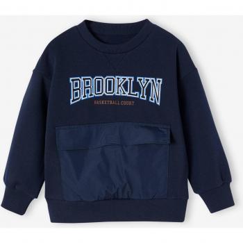 Sweat Sport Brooklyn Bleu Marine pour Garçon