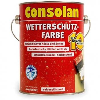 750ml Consolan Wetterschutzfarbe grün
