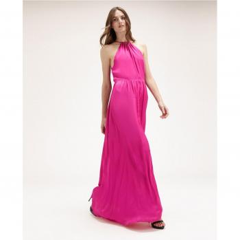 Vestido halter de satén elegante Motivi