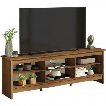 Console TV MADESA - Espace de rangement 75 pouces en bois rustique