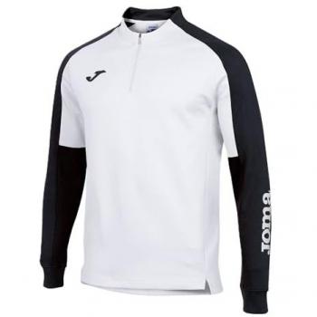 Sudadera eco joma championship hombre blanco - negro